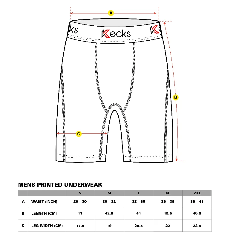 Calaca Mens Boxer Shorts