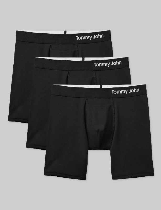 Cool Cotton Mid-Length Boxer Brief 6"" (3-Pack)