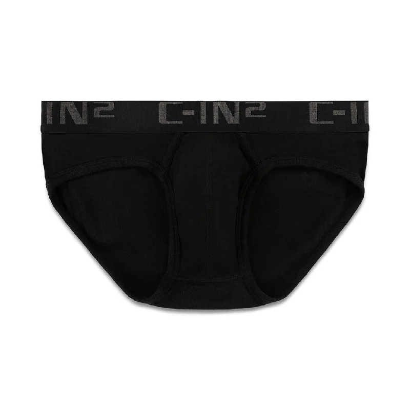 Core Low Rise Brief Black