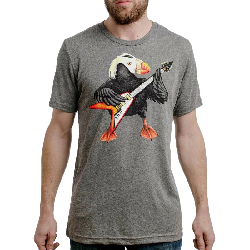 Curbside Shredding Puffin slim fit t-shirt grey