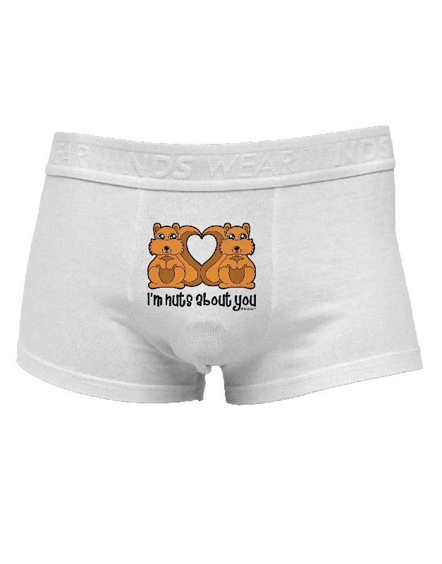 Cute Squirrels - I'm Nuts About YouMens Cotton Trunk Underwear