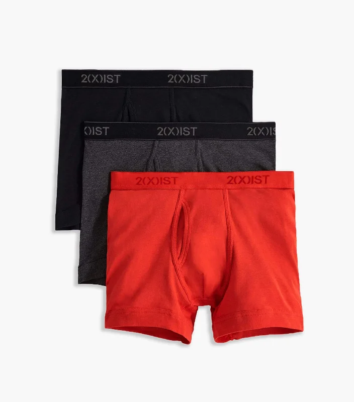 Essential Cotton Boxer Brief 3-Pack