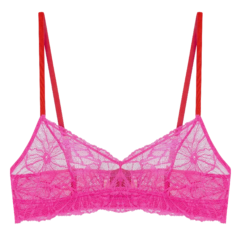 Flora Graphic Lace Bralette