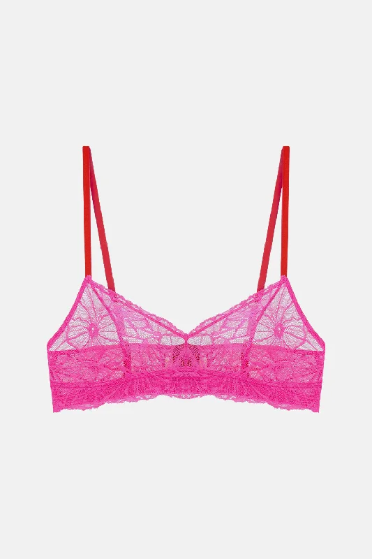 Flora Graphic Lace Bralette