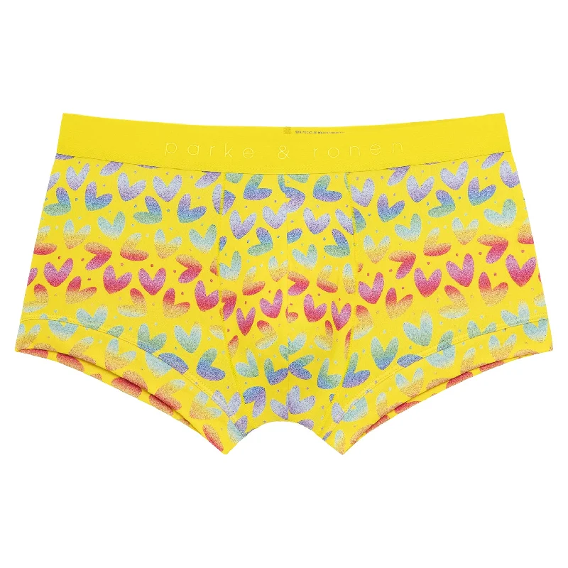 PRIDE EDITION- Heartbreaker Gold Print Low Rise Trunk