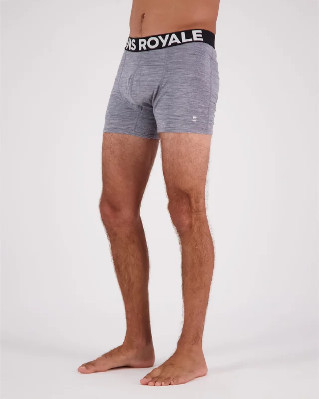 Hold 'em Shorty Boxer - Grey Heather