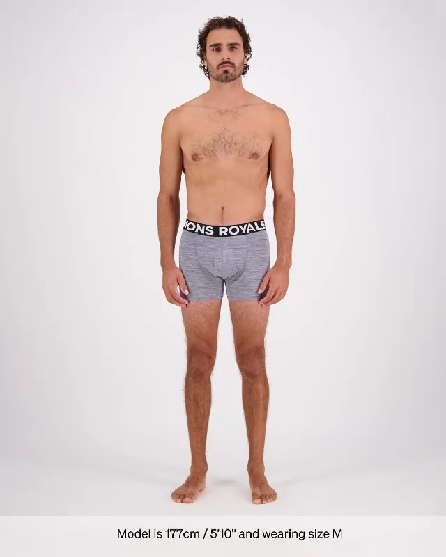 Hold 'em Shorty Boxer - Grey Heather