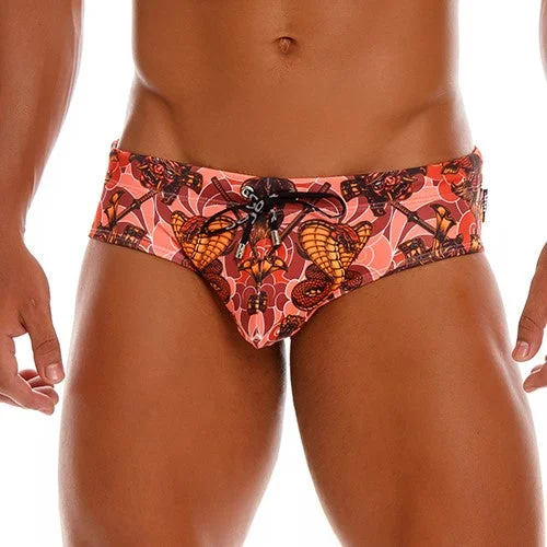 JOR Warrior swim brief red