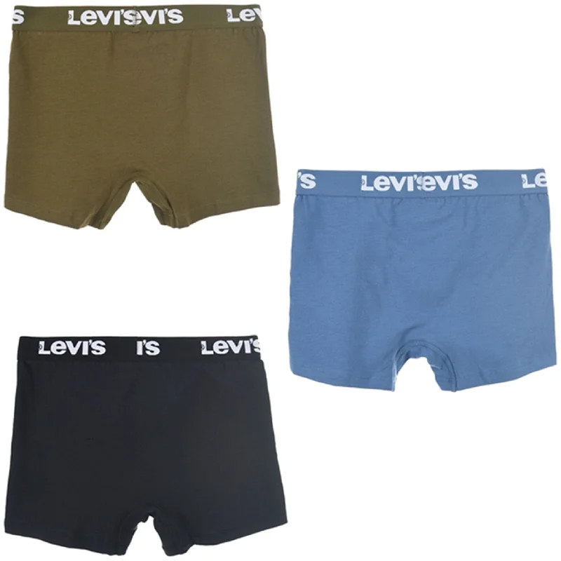 Levi's Boxer Shorts 3-Pack Black