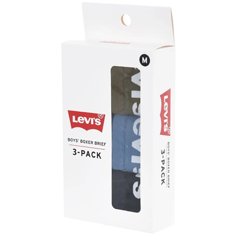 Levi's Boxer Shorts 3-Pack Black