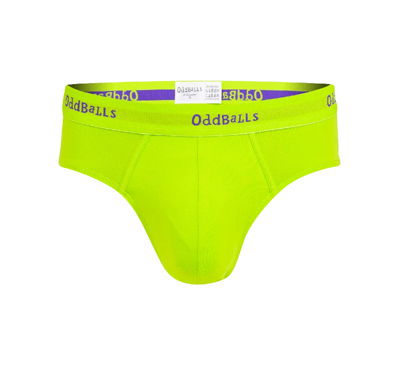 Lime & Purple - Mens Briefs