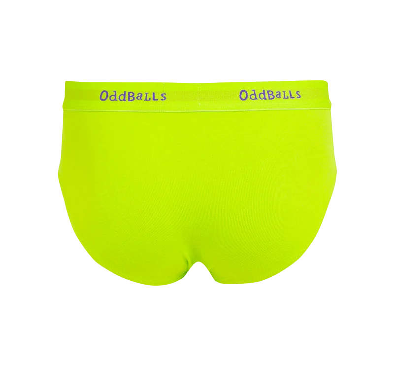 Lime & Purple - Mens Briefs