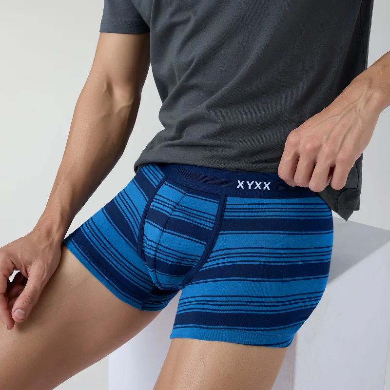 Streax Cotton Stretch Trunks Pacific Blue