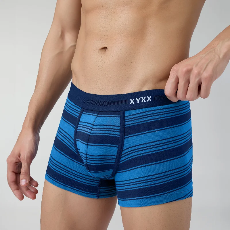 Streax Cotton Stretch Trunks Pacific Blue