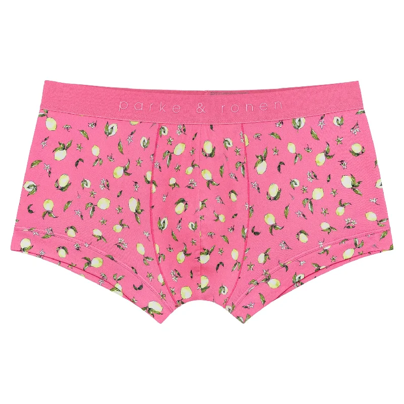 Meyer Lemon Pink Print Low Rise Trunk