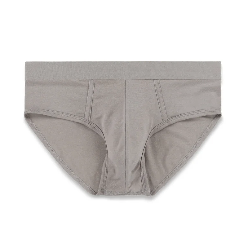 Minimal Mid Rise Brief Gustav Grey