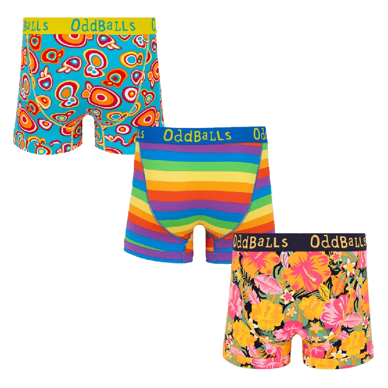 Paradise Prints Bundle - Mens Boxer Shorts 3 Pack Bundle