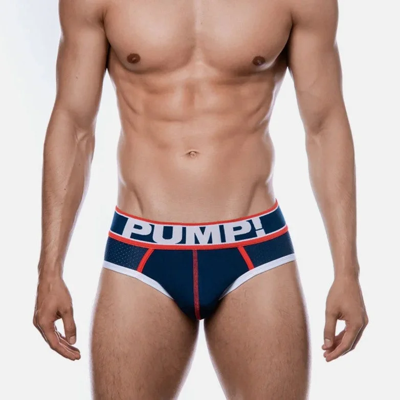 PUMP Big League mesh brief navy