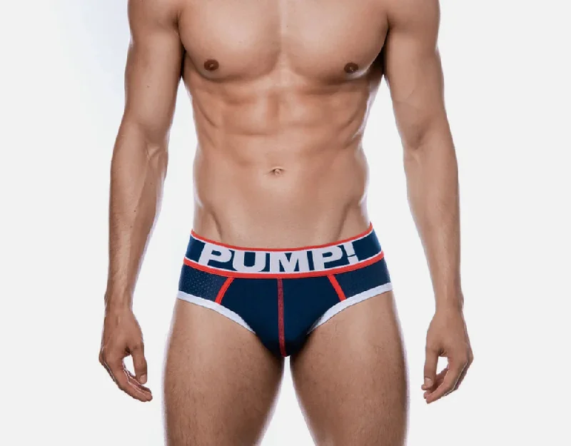 PUMP Big League mesh brief navy