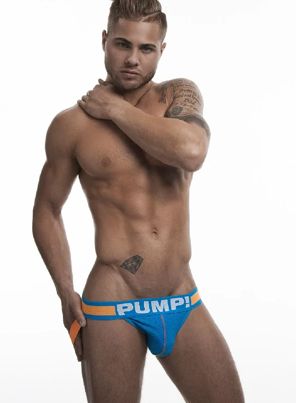 PUMP Cruise mesh jockstrap blue