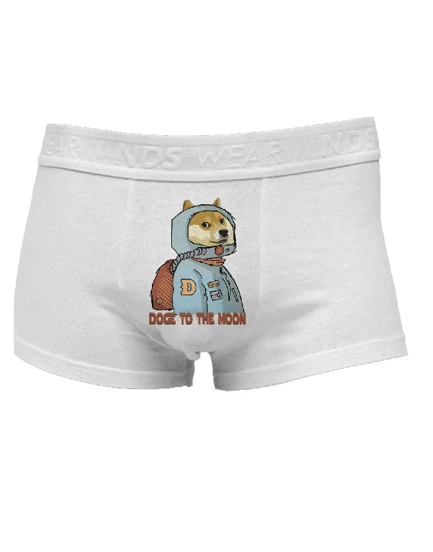 Doge to the Moon Mens Cotton Trunk Underwear