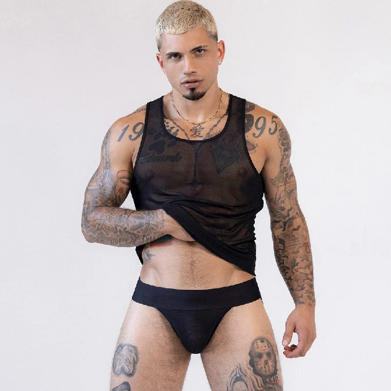 Sheer Jock Black