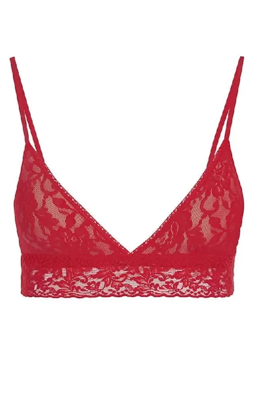 Signature Lace Padded Triangle Bralette