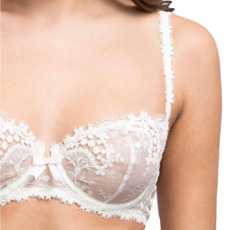 Simone Perele Wish Half Cup Bra White