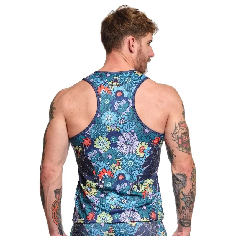 Skull & Bones Pegasus tank blue