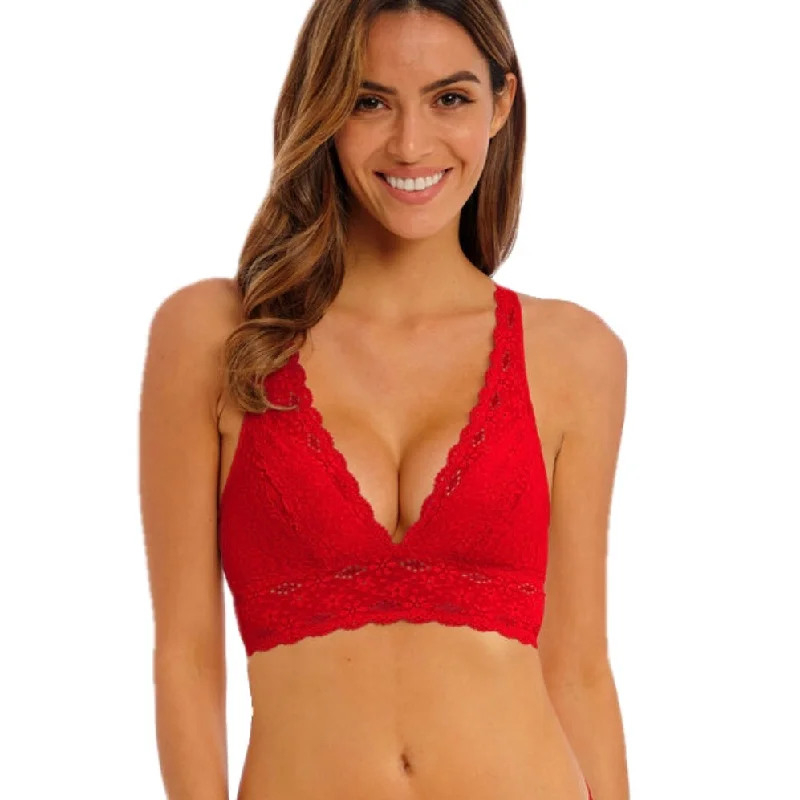 Wacoal Halo Lace Bra Barbados Cherry