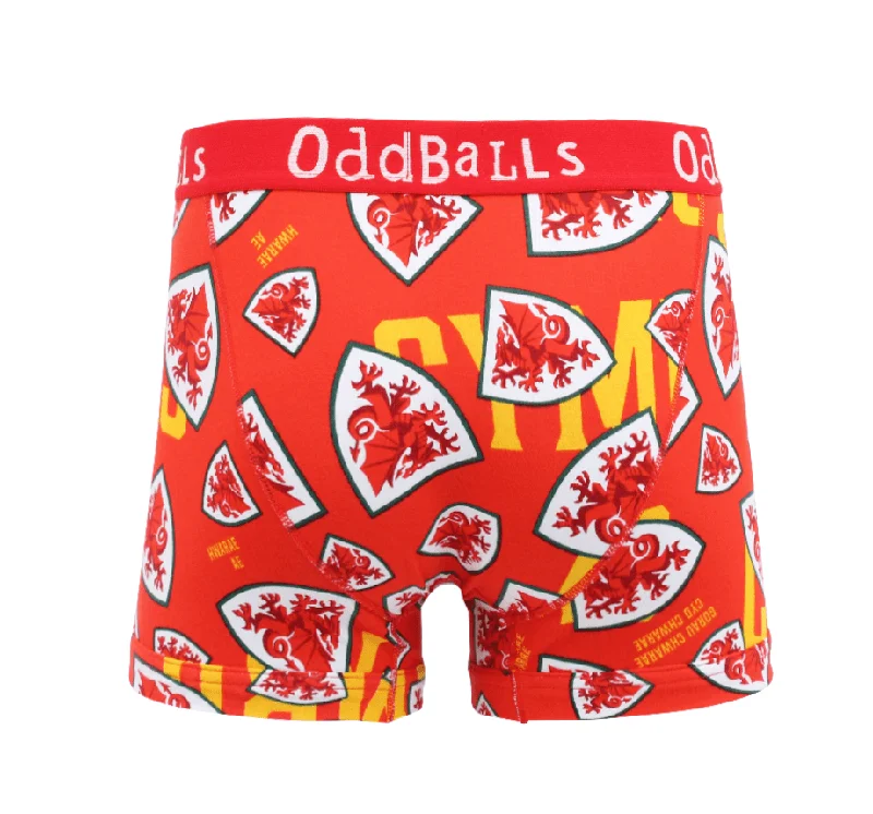 FA Wales Red - Mens Boxer Shorts