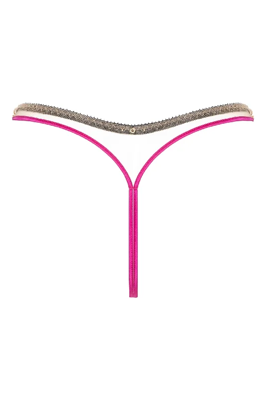 Barbie Fuchsia High Cut Thong