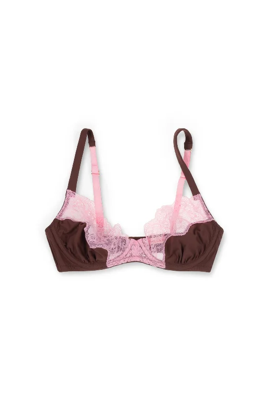 Chocolate Lacie Bra