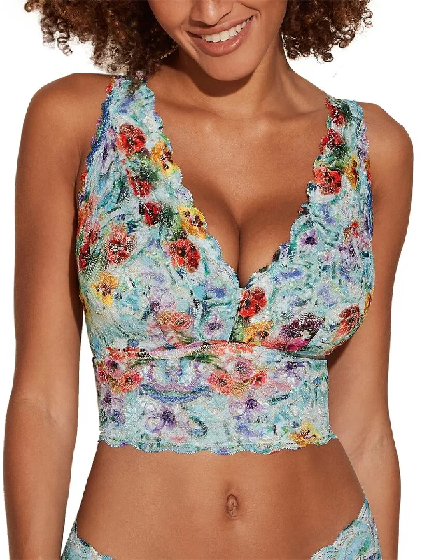 Cosabella Never Say Never Printed Curvy Plungie Bralette