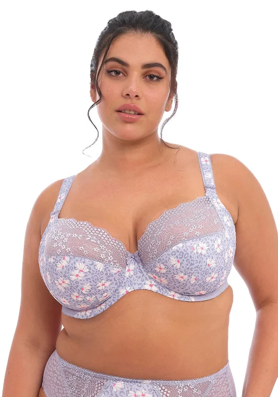 Elomi Lucie Print Plunge Bra, Aleutian