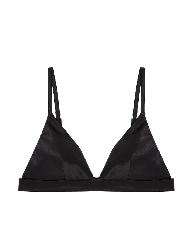 Lombard Street Silk Triangle Bra