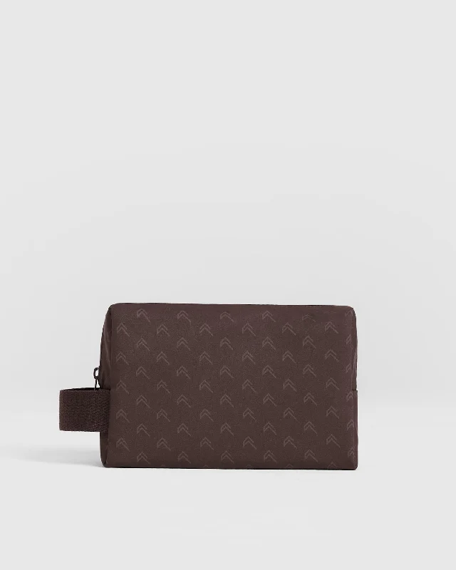 Small Monogram Washbag | Deep Espresso