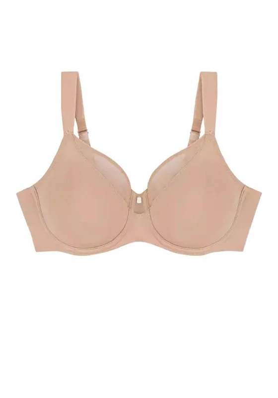 Triumph True Shape Sensation W01 Minimiser Bra, Beige