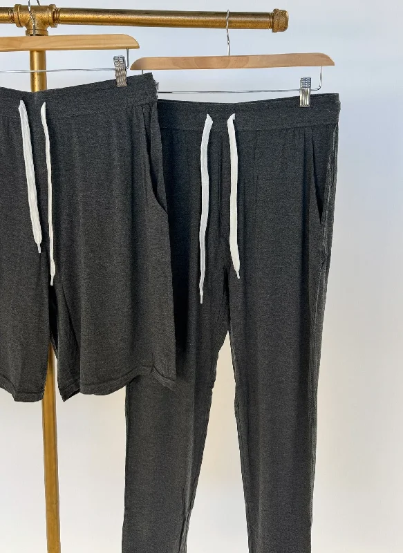 Bob's Essential Set - TEE/JOGGER/SHORT | CHARCOAL