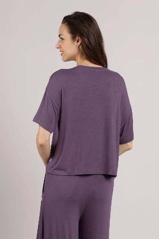 Serene Dream Top - Vintage Violet