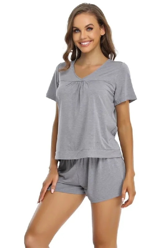 Short Sleeve Lightweight Loungewear Pajamas