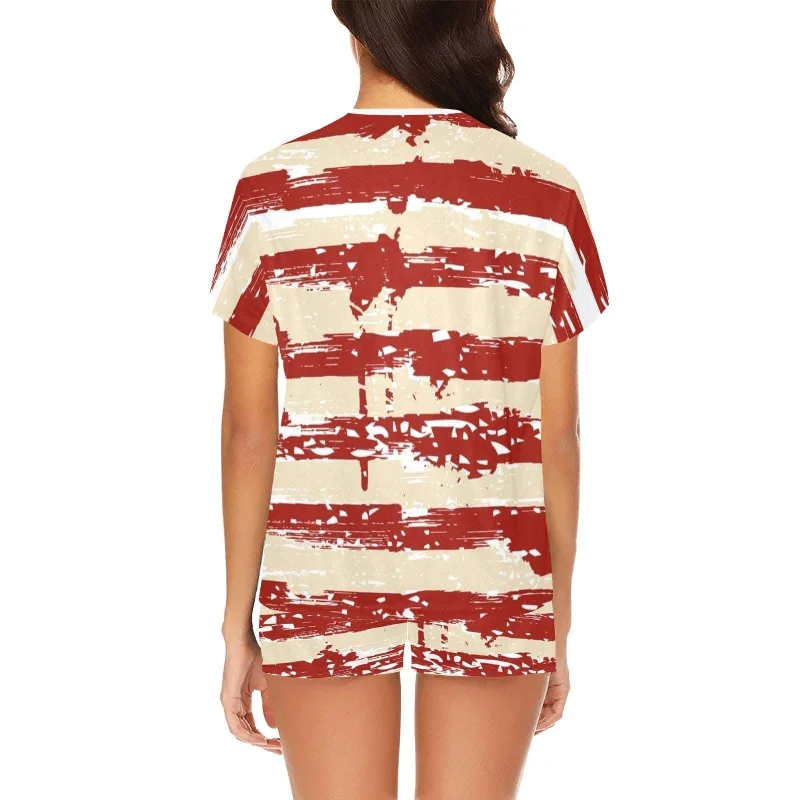 American Woman Short Pajama Set