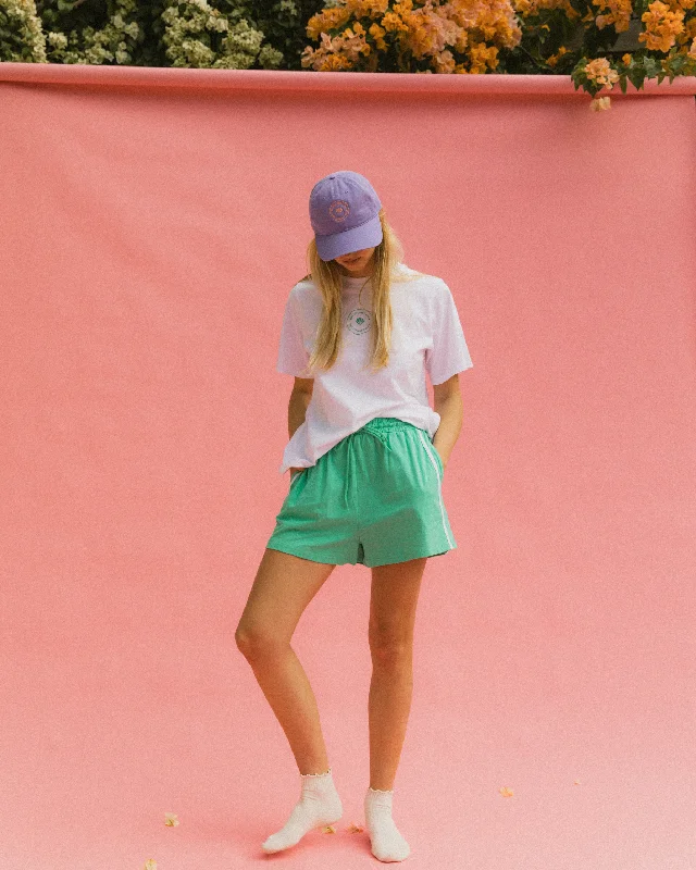 Essentials Shorts | Green & White