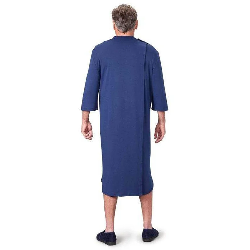 Men's Open Back Antimicrobial Nightgown