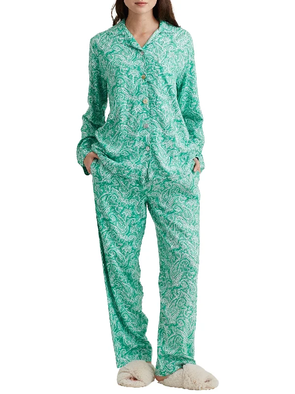 Papinelle Women's Sophia Cozy Woven Pajama Set