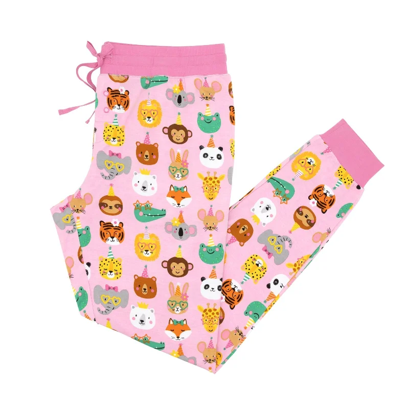 Pink Party Pals Women's Pajama Pants