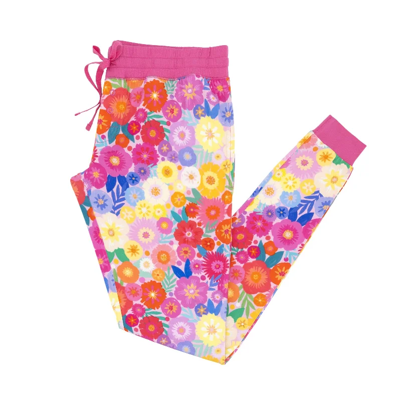 Rainbow Blooms Women's Pajama Pants