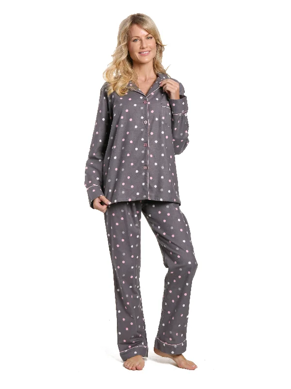 Polka Medley Gray-Pink / 2XL