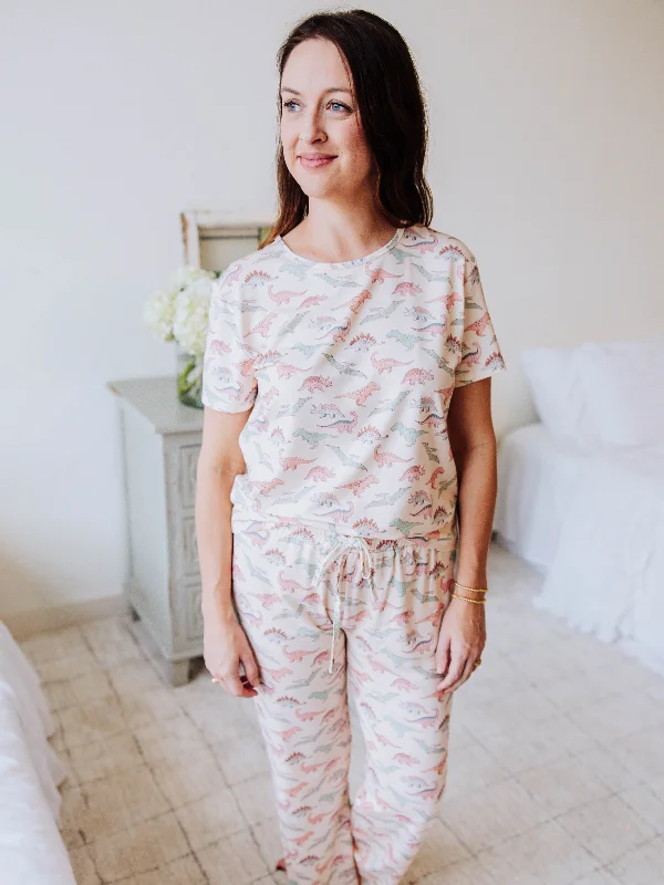 Women's Cloud Pajamas - Dino Dreams